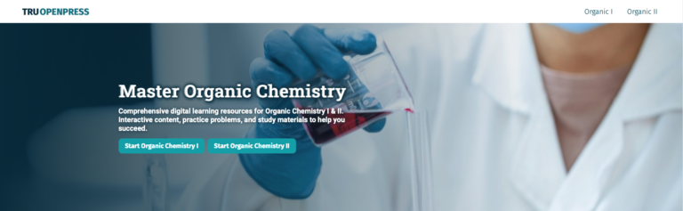 Organic Chemistry Digital Learning Resources